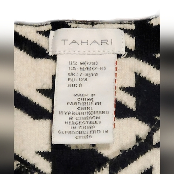 Women's Tahari Houndstooth Sleeveless Top- Medium - Picture 3 of 3